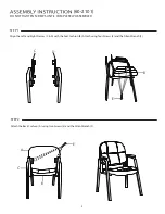 Preview for 3 page of Onespace 60-2101 Assembly Instructions