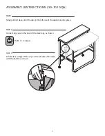 Preview for 2 page of Onespace FREELEY 50-1010QA Assembly Instructions