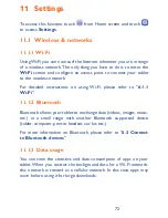 Preview for 72 page of OneTouch Pixi 3 8070 User Manual