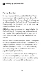 Preview for 32 page of OneTouch Select Plus Flex Owner'S Booklet