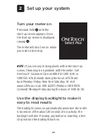 Preview for 24 page of OneTouch Select PLUS Owner'S Booklet