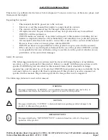 Preview for 2 page of Onicon F-1100 Series Installation And Operation Manual