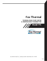 Onicon Fox Thermal FT1 Manual preview