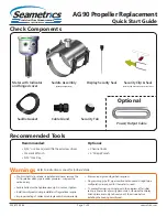 Preview for 1 page of Onicon SeaMetrics AG90 Quick Start Manual