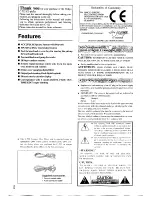 Preview for 2 page of Onkyo C-722 Instruction Manual