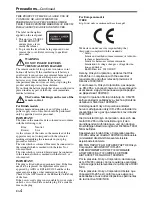 Preview for 6 page of Onkyo CS-265 Instruction Manual