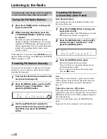 Preview for 28 page of Onkyo CS-265 Instruction Manual