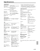 Preview for 109 page of Onkyo CS-265 Instruction Manual