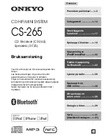 Preview for 219 page of Onkyo CS-265 Instruction Manual