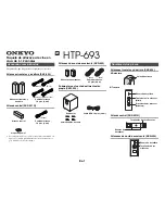 Preview for 9 page of Onkyo HTP-693 User Manual