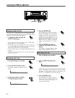 Preview for 52 page of Onkyo Integra TX-DS898 Instruction Manual