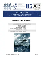 Online Electronics 3014X ATEX Operating Manual preview