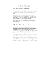 Preview for 7 page of Online UPS Specialist OPP Series Operating Manual