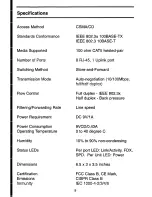 Preview for 13 page of OnQ Technologies 8 Port 10/100 Ethernet Switch Installation Instructions Manual