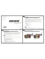 ONV ONV-IPS33042PF Series User Manual preview