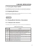 Preview for 12 page of Onwa KF-1067 Operator'S Manual