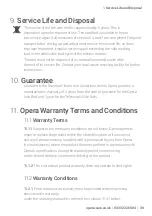 Preview for 39 page of Opera Solo Bed 105 Installation Manual And Technical Specifications