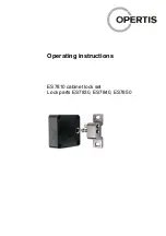 OPERTIS ES7810 Operating Instructions Manual preview