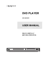 Oppo DV-981HD User Manual preview