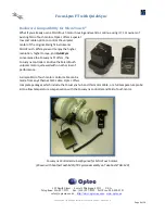 Preview for 9 page of Optec QuickSync FT20 Installation Manual