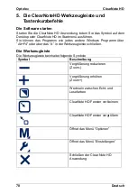 Preview for 78 page of Optelec ClearNote HD User Manual