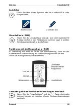 Preview for 85 page of Optelec ClearNote HD User Manual