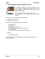 Preview for 15 page of Optelec ClearView C HD User Manual