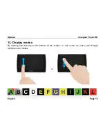 Preview for 16 page of Optelec Compact Touch HD User Manual