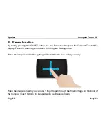 Preview for 18 page of Optelec Compact Touch HD User Manual