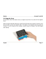 Preview for 19 page of Optelec Compact Touch HD User Manual