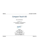 Preview for 125 page of Optelec Compact Touch HD User Manual