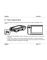 Preview for 31 page of Optelec FarView User Manual