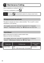 Preview for 30 page of Optex TSC-10-D Instruction Manual