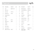 Preview for 21 page of OPTi 607/7051 Assembly & User Instructions