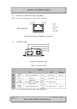 Preview for 10 page of Optical Systems Design OSD2166M Series Operator'S Manual