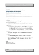 Preview for 38 page of Optical Systems Design OSD2251P Series Operator'S Manual