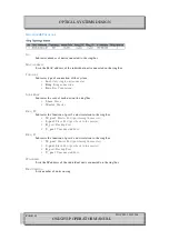 Preview for 41 page of Optical Systems Design OSD2251P Series Operator'S Manual