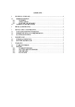 Preview for 3 page of Optical Systems Design OSD350B Operation Manual