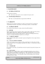 Preview for 8 page of Optical Systems Design OSD350B Operation Manual