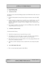 Preview for 18 page of Optical Systems OSD860 SERIES Operator'S Manual