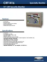 OPTICOM CRT1416 Datasheet preview