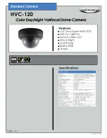 Preview for 1 page of OPTICOM HVC-120 - Datasheet