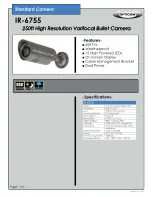 OPTICOM IR-6755 Datasheet preview