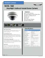 Preview for 1 page of OPTICOM NVD-182 Datasheet