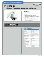 Preview for 1 page of OPTICOM PT-509Z-36 Datasheet