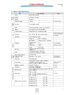 Preview for 7 page of Opticon OPN-2102i Specification Manual