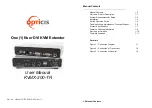 Optics KVMX-200-TR User Manual preview