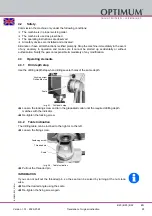 Preview for 29 page of Optimum 3008201 Operating Manual