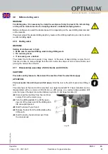 Preview for 59 page of Optimum 3191080 Operating Manual