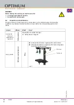 Preview for 64 page of Optimum 3191080 Operating Manual